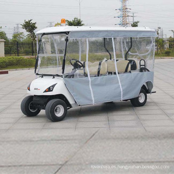 Vehículo utilitario eléctrico de 4 plazas con pantallas de sombra (DG-C4)
